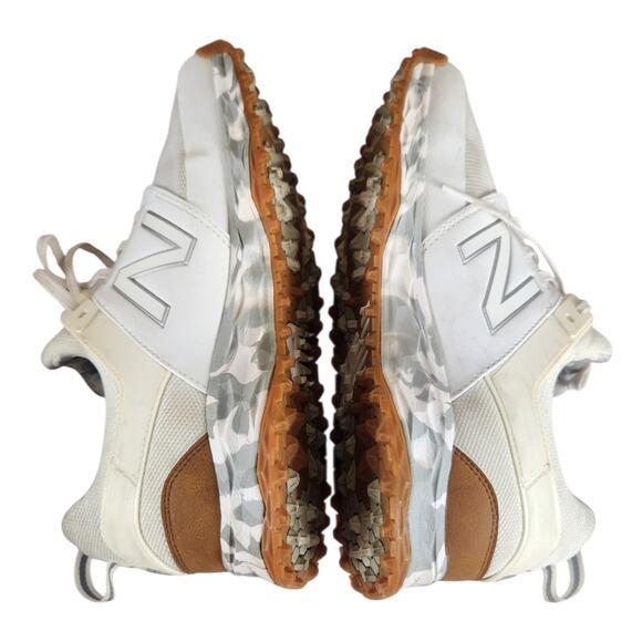 New Balance NB Fresh Foam Links SL Golf Shoes Mens 11 White/Multi Camo Spikeless main image 4